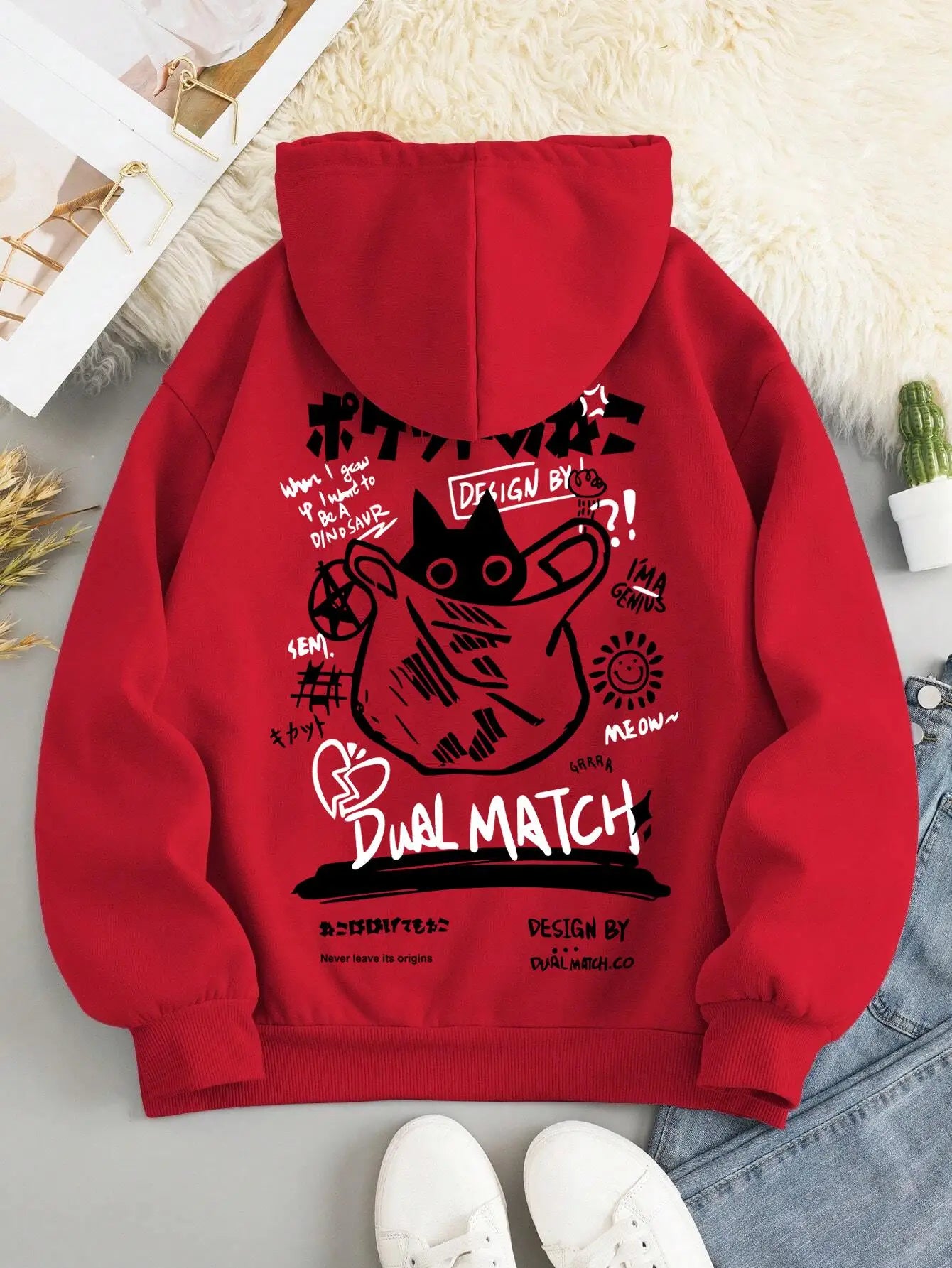 Dual Cat Hoodie