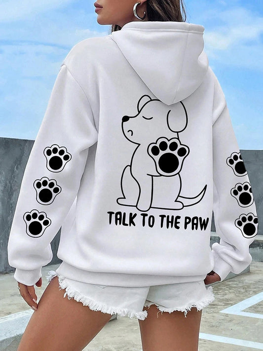 Talk to the Paw Hoodie