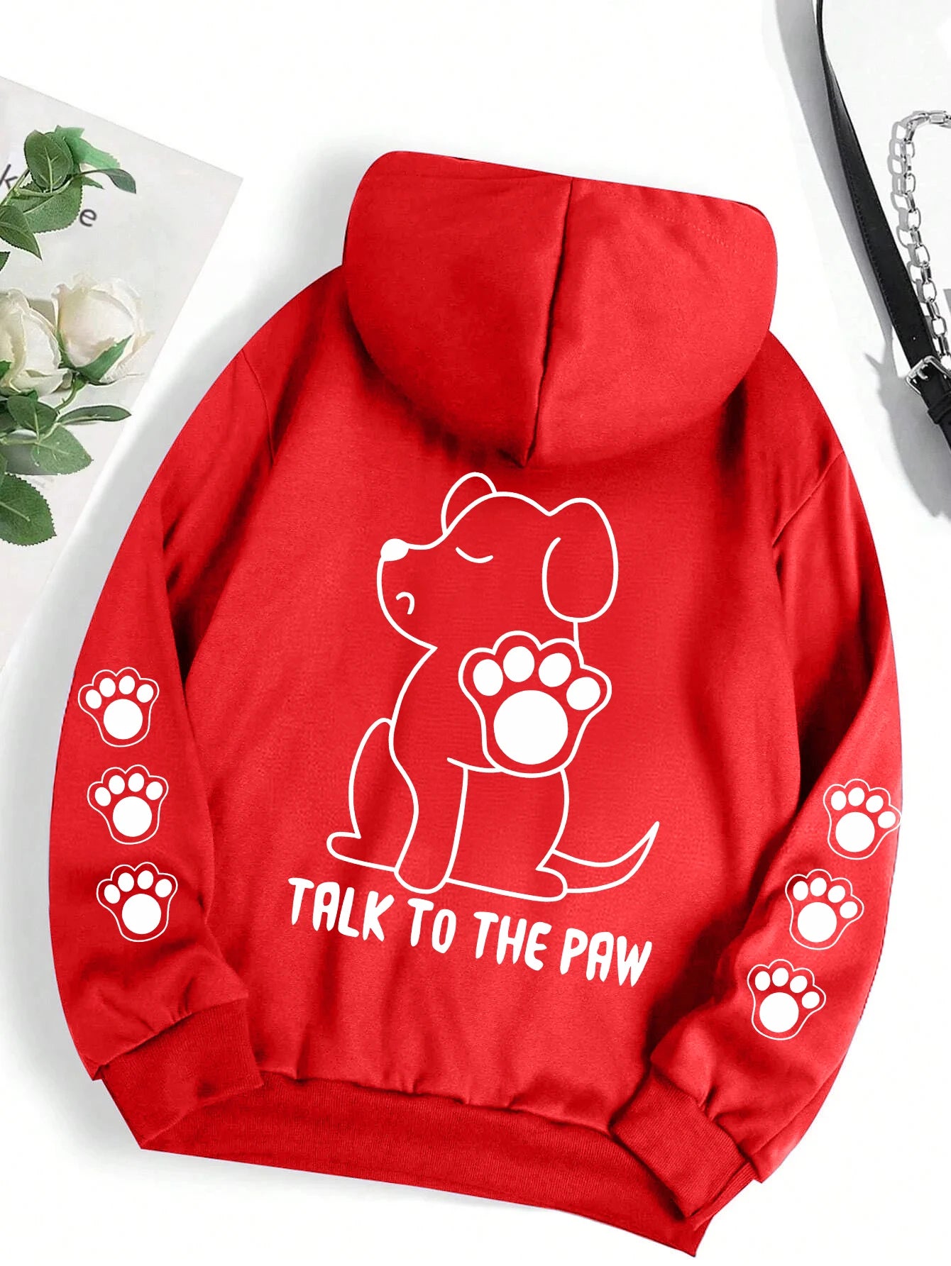 Talk to the Paw Hoodie