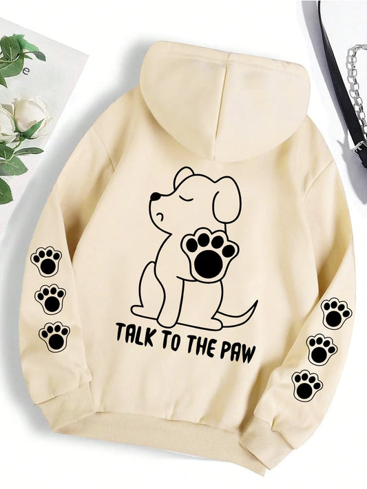Talk to the Paw Hoodie