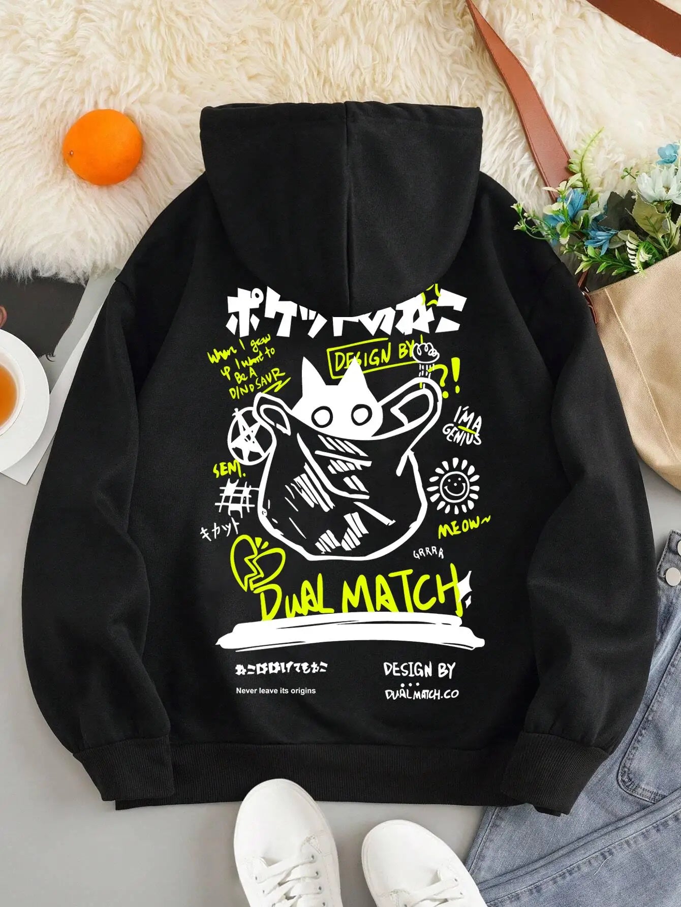 Dual Cat Hoodie